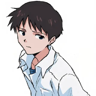 😒-Evangelion @Toji_sama, Telegram Sticker
