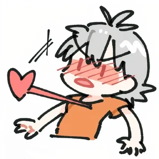 ❤️-Evangelion @Toji_sama, Telegram Sticker