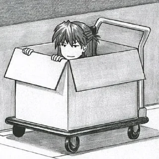 😏-Evangelion @Toji_sama, Telegram Sticker