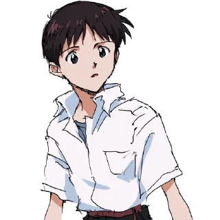 😕-Evangelion @Toji_sama, Telegram Sticker