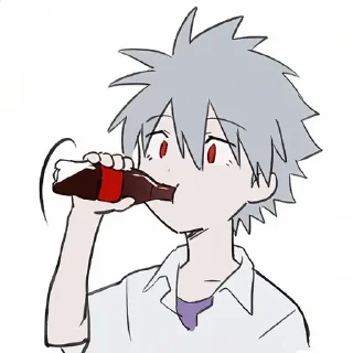 🥤-Evangelion @Toji_sama, Telegram Sticker