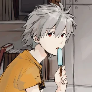 😐-Evangelion @Toji_sama, Telegram Sticker