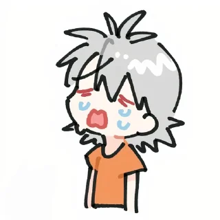 😭-Evangelion @Toji_sama, Telegram Sticker