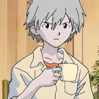 😕-Evangelion @Toji_sama, Telegram Sticker