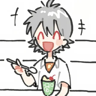 😄-Evangelion @Toji_sama, Telegram Sticker