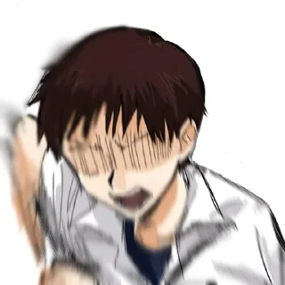 😰-Evangelion @Toji_sama, Telegram Sticker