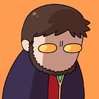 😐-Evangelion @Toji_sama, Telegram Sticker