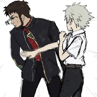 👊-Evangelion @Toji_sama, Telegram Sticker