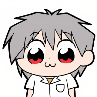 😊-Evangelion @Toji_sama, Telegram Sticker