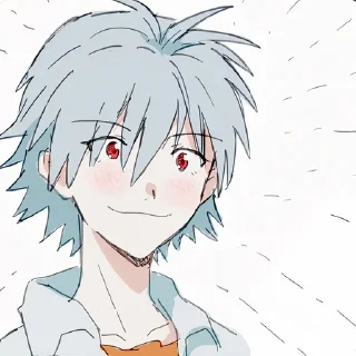 😊-Evangelion @Toji_sama, Telegram Sticker
