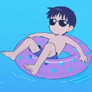 😎-Evangelion @Toji_sama, Telegram Sticker