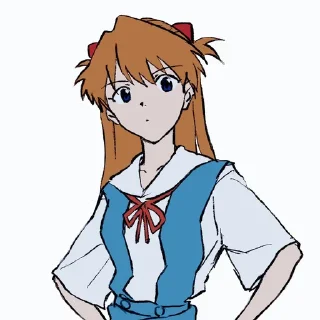 😕-Evangelion @Toji_sama, Telegram Sticker