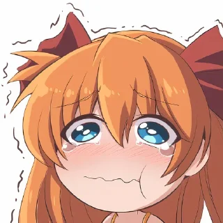 😭-Evangelion @Toji_sama, Telegram Sticker