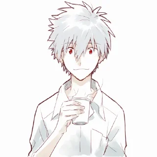 🍵-Evangelion @Toji_sama, Telegram Sticker