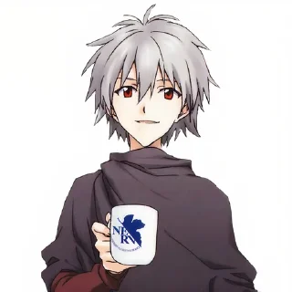 🍵-Evangelion @Toji_sama, Telegram Sticker