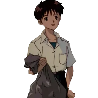 😊-Neon Genesis Evangelion, Telegram Sticker