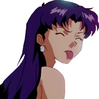 🤪-Neon Genesis Evangelion, Telegram Sticker