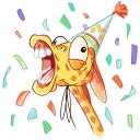 🎉-Fred, Telegram Sticker