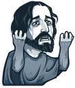 😭-Evil Minds, Telegram Sticker
