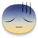 😰-Facebook Stickers, Telegram Sticker