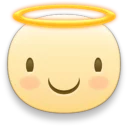 😇-Facebook Stickers, Telegram Sticker
