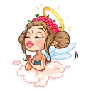 😇-Fairy, Telegram Sticker