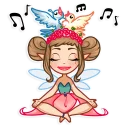 😌-Fairy, Telegram Sticker