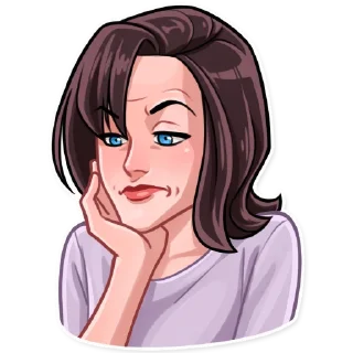 😕-Friends, Telegram Sticker