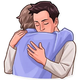 🤗-Friends, Telegram Sticker