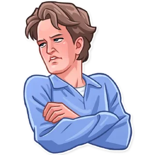 😒-Friends, Telegram Sticker