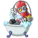 🛁-Fast Crew Bot, Telegram Sticker