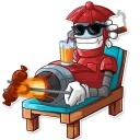 🏖-Fast Crew Bot, Telegram Sticker