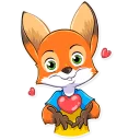 😘-Ferdinand Fox, Telegram Sticker