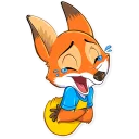 😂-Ferdinand Fox, Telegram Sticker