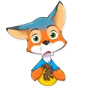 😨-Ferdinand Fox, Telegram Sticker