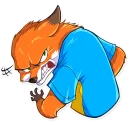 😡-Ferdinand Fox, Telegram Sticker