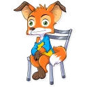 😐-Ferdinand Fox, Telegram Sticker