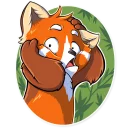 😱-Fiery Bob, Telegram Sticker