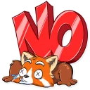 😵-Fiery Bob, Telegram Sticker