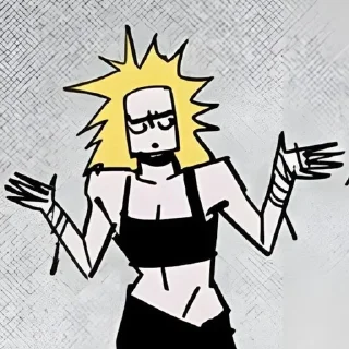 🤷‍♀-FightClass3.: @bbjimbev :: @fStikBot, Telegram Sticker