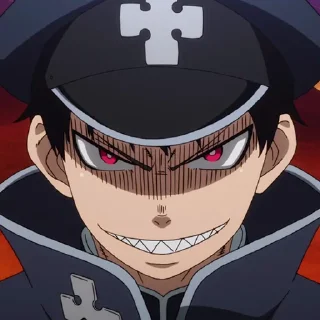 🧯-Fire Force, Telegram Sticker