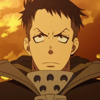 🔥-Fire Force, Telegram Sticker