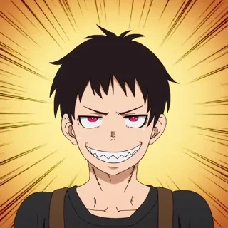 🧯-Fire Force, Telegram Sticker