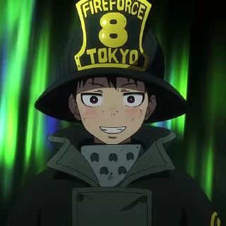 🔥-Fire Force, Telegram Sticker