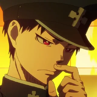 🔥-Fire Force, Telegram Sticker