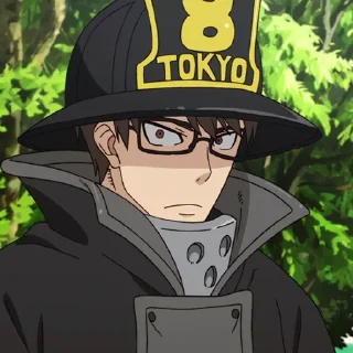 🔥-Fire Force, Telegram Sticker