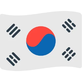 🇰🇷-fxemoji, Telegram Sticker
