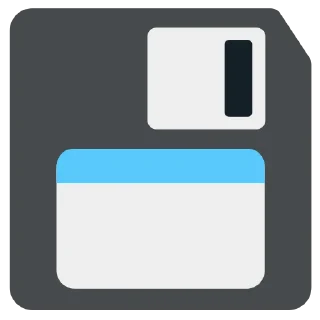 💾-fxemoji, Telegram Sticker