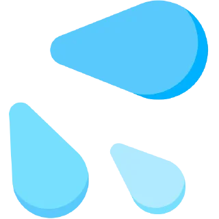 💦-fxemoji, Telegram Sticker