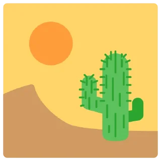 🏜-fxemoji, Telegram Sticker